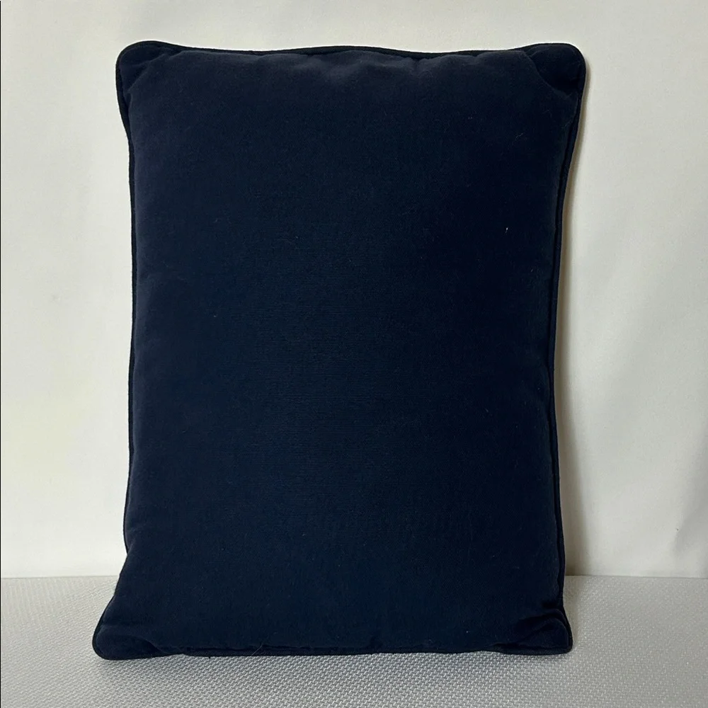 Angel Tapestry Pillow with Navy Background 16” X 12” Pillow Decorative Accent